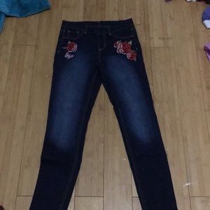 Rose Skinny jeans comfy